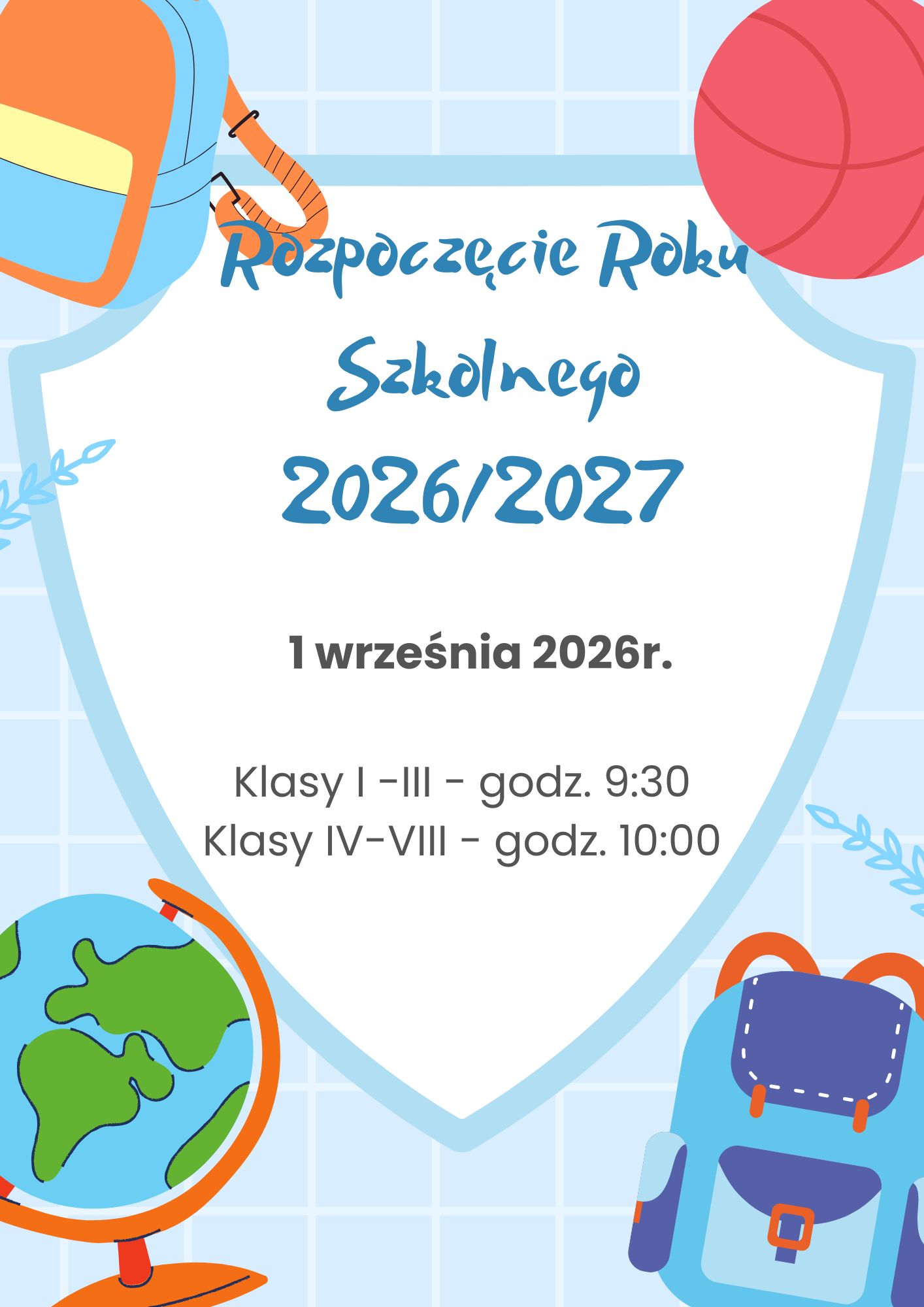 Rozpoczęcie roku szkolnego