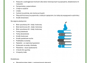 Wyprawka pierwszoklasisty