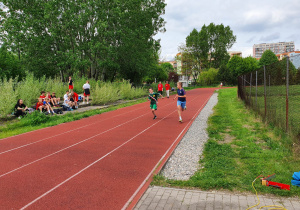 Bieg poszczególnych uczniów