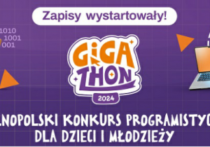 Plakat konkursu Gigathon